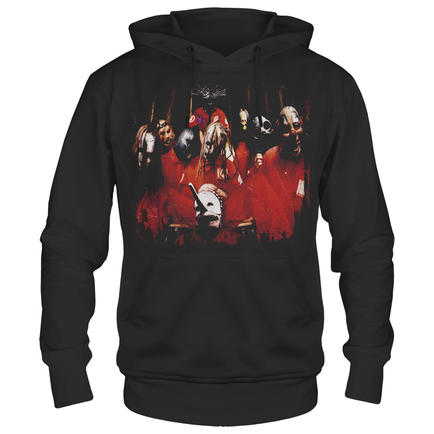 Felpa Con Cappuccio Slipknot Uomo – Nero, Stile Regular – Merch Ufficiale EMP - 3