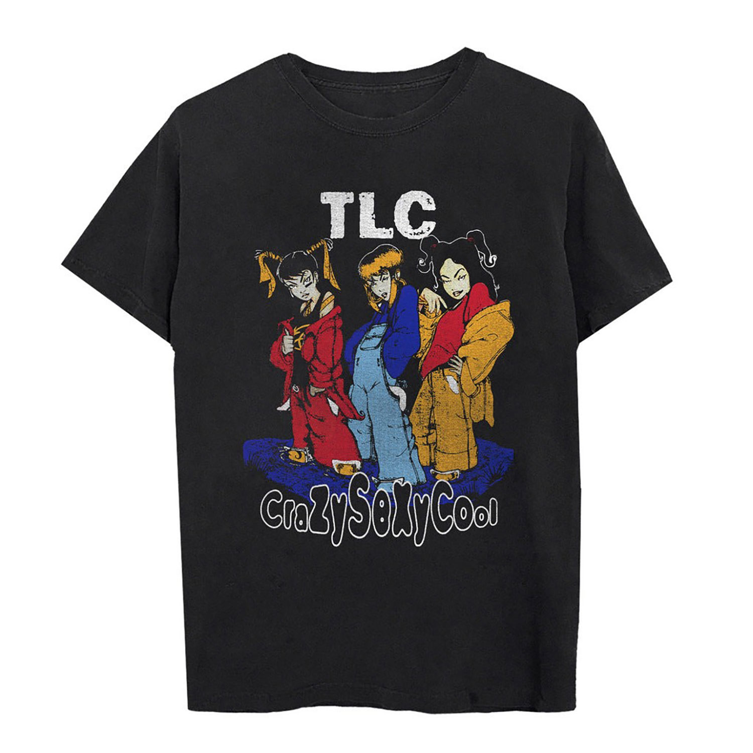 Men's TLC Crazy Sexy Cool Tee T-shirt Medium Black | eBay